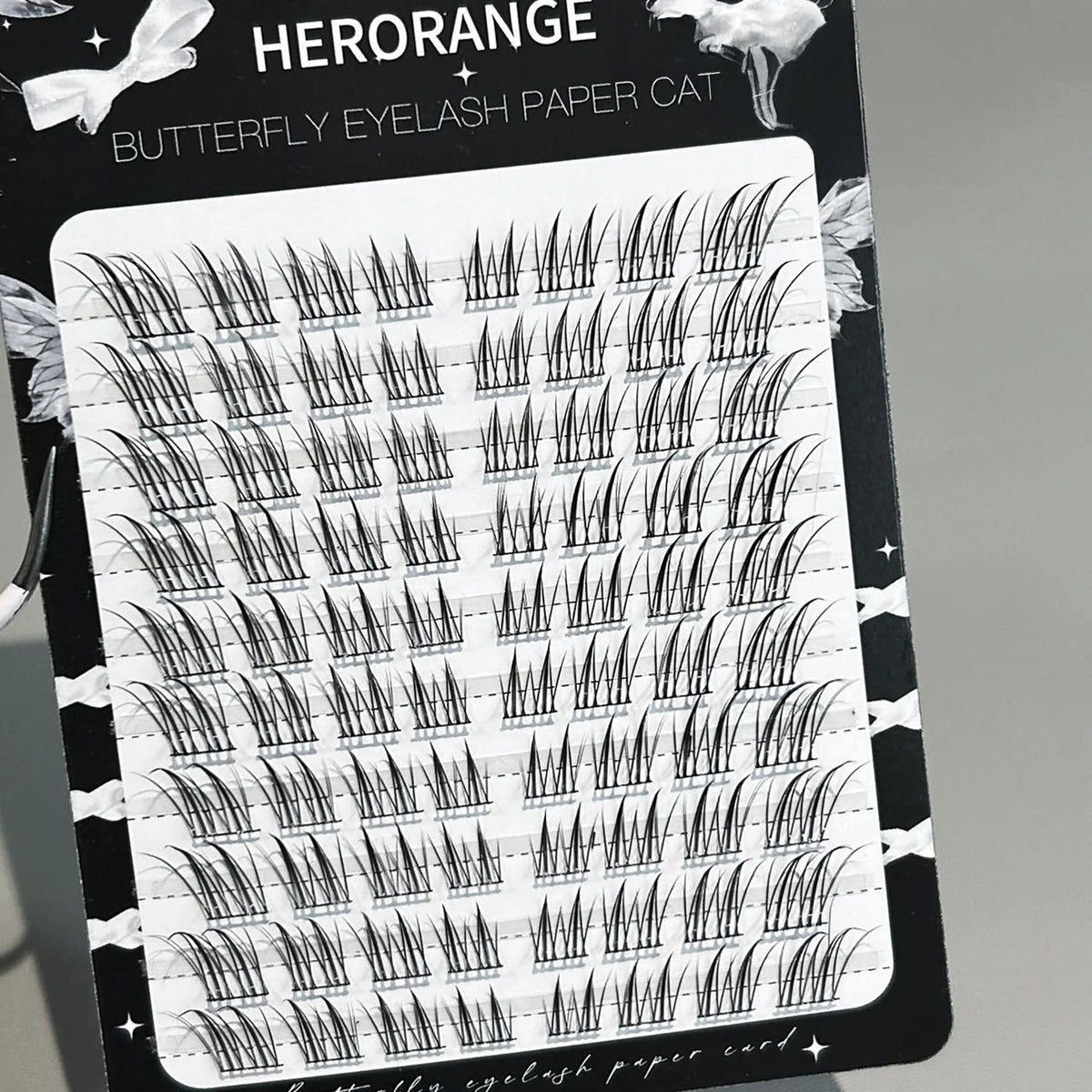 3/6/10 Rows Natural Charming Lashes Y2k Segmented Foxes Eyelash Extension Fluffy Single Clusters False Eyelashes Makeup Tools