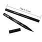 3pcs Black Waterproof, Sweat-Resistant, Smudge-Proof Eyeliner - Ultra Slim Long-Wear Liquid Eyeliner Pen