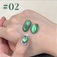 Mianel 12ml 1-21pcs Green Cat Magnetic Gel Nail Polish Spider Lily Varnish Soak Of UV Light Nails Nail Salon Christmas Nails