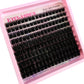 10Row 60D-120D 5D Fluffy Thick Lashes Clusters 10-18mmMix Wispy Individual Lashes Extensions Clusters DIY Makeup False Eyelashes