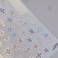Elegant Gold Scepter 5D Nail Art Stickers Gorgeous Gemstone Luxury Courtly Pattern Necklace Frame Self Adhesive Manicure Decals