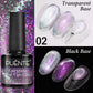 PUENTE 7.5ML Golden Gems Cat Magnetic Gel Nail Polish Pink Brown Blue Colors Golden Glitter Cat Eye Soak Off UV Nail Art Varnish