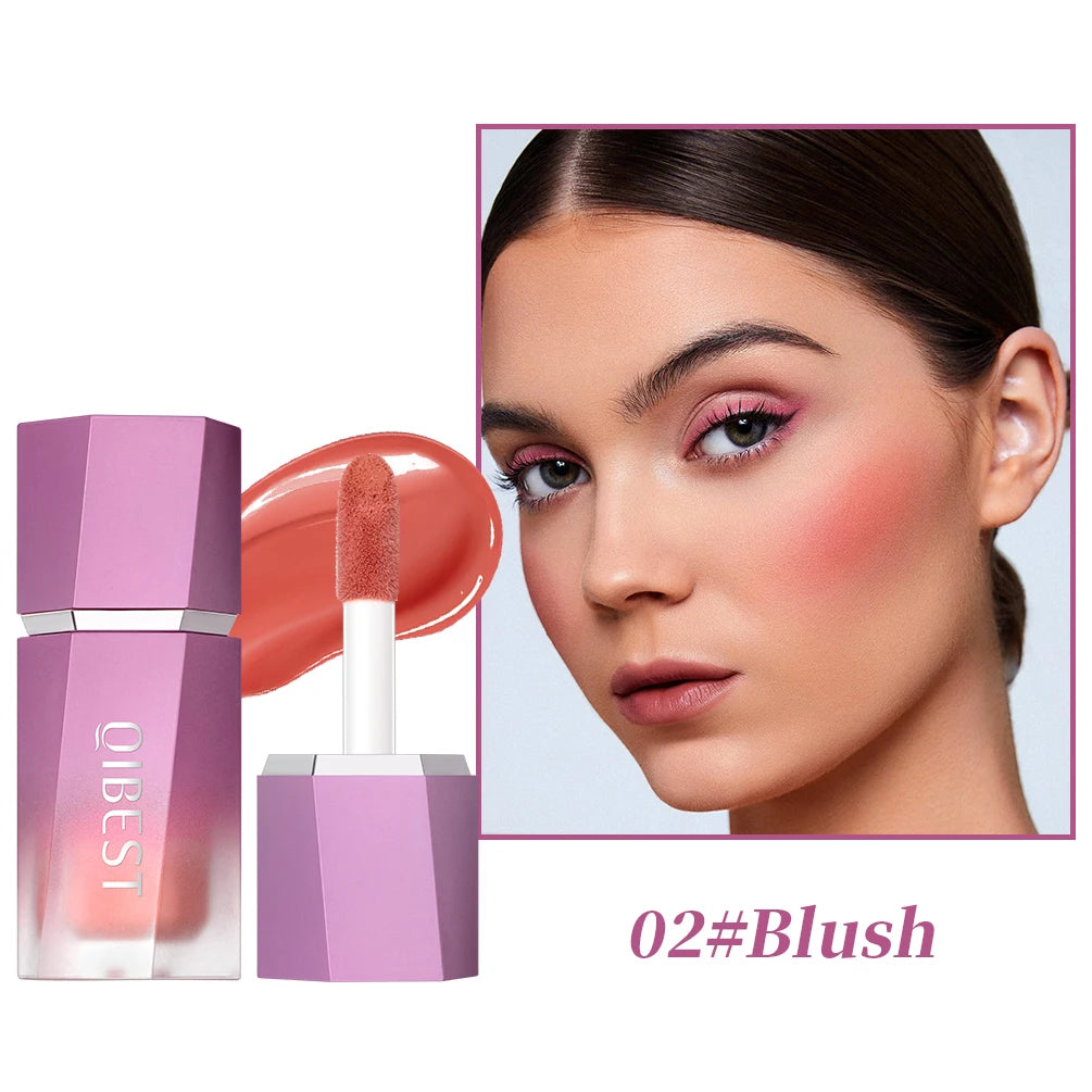 QIBEST Highlighter Bronzer Contour Stick For Face Blush Powder Creamy Makeup Liquid Contour Stick Natural Matte Highlighters New