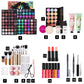 POPFEEL Complete Christmas Makeup Set Gift Box -Holiday Surprise for Friends and Family | Festive Christmas Cosmetics Collection
