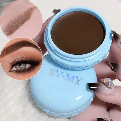 3 Colors Natural Eyebrow Enhancers Makeup Lasting Waterproof 3D Eye Brow Pomade Eyebrow Gel Coffee Brown Pro Brow Cosemtics