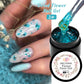 5ml Pink Dried Flower Nail Gel Polish Semi Permanent Natural Flower Fairy Nail Art Gel Soak Off UV Painting Varnishes For Nails