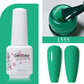 Clou Beaute 8ml Gel Polish Colorful Glitter UV Nail Gel Vernis Semi Permanent Glass Bottle Blue Green White Soak Off Gel Nail