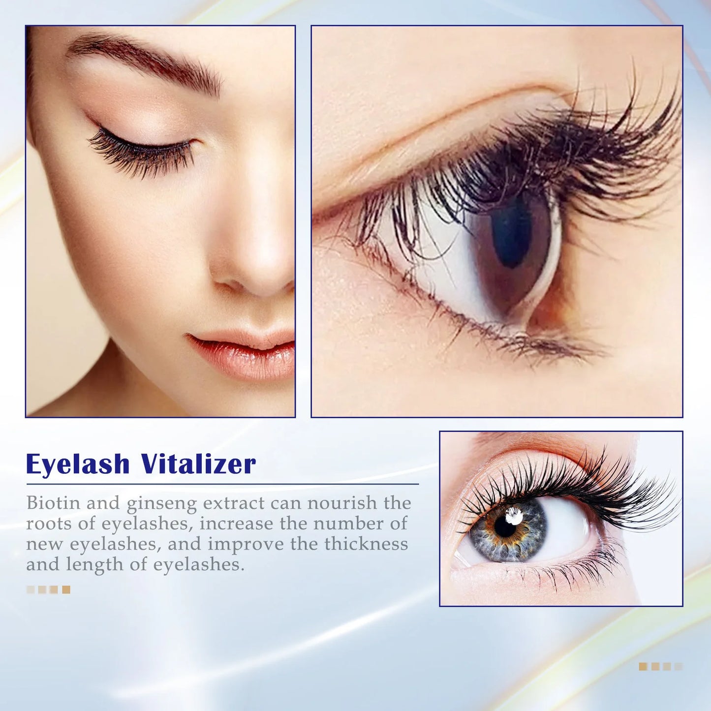 Fast Eyelash Growth Serum 7 Days Eyelash Enhancer Thicker Lashes Natural Curling Longer Fuller Makeup Lash Lift Care Products
