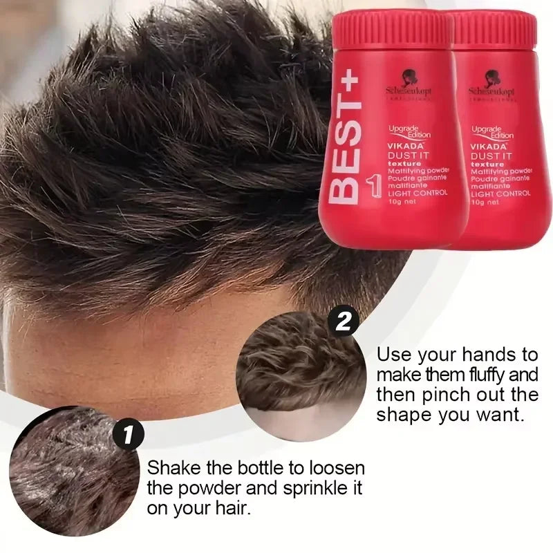 1～20PCS Volumizing Hair Styling Powder – Oil-Absorbing, Fluffy, Long-Lasting Hold, Smooth Finish, Unisex, Gentle, Certified