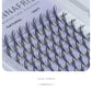 ANNAFRIS Comic Spire Eyelash Extension Premade Fans Natural Cashmere Manga False Eyelash Natural Soft Feather Shape Pteris Lash