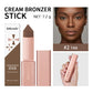 3D Bronzer Contour Stick Face Makeup Lasting Smooth Contour Bronzing & Contouring 2 IN 1 Creamy Bronze Stick Cosmetics 5 Colors
