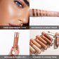 Bronzer Facial Gloss Liquid Highlighter Permanent Setting Contouring Liquid Moisturizes Soothes Long-lasting Effect Face Filter