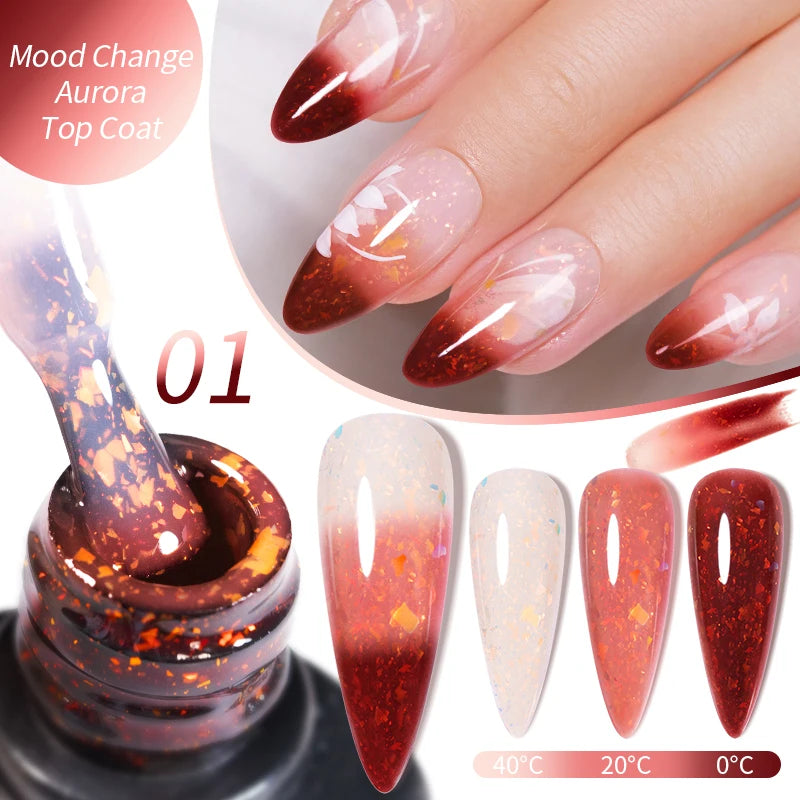 7.5ML Pink Blue Nail Gel Cat eye Semi Permanent Nail Art Soaking UV LED Nail Salon DIY Nail Salon Gel For Autumn And Winter