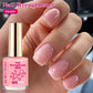 NICOLE DIARY 12ml Pink Nail Strengthener Natural Sheer for Enhanced Gloss Keratin Nail Polish for Manicure Care Air Dries