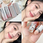 Matte Moisturizing Blusher Sponge Head Milk Pink Liquid Blush Stick Cheek Makeup Natural Lip Contour Brighten Rouge Highlighter