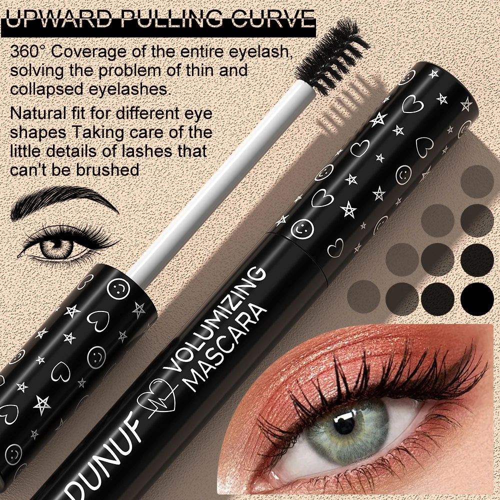 Colorful Eyelash Mascara 5D Silk Fiber Volume Curling Lengthening EyeLashes Extension Purple Blue White Waterproof Eye Makeup