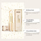 Lip Care Set Gold Foil Color Changing Lipstick PH Clear Turmeric Lemon Lip Scrub Exfoliating Moisturizing Nourishing Lip Kit