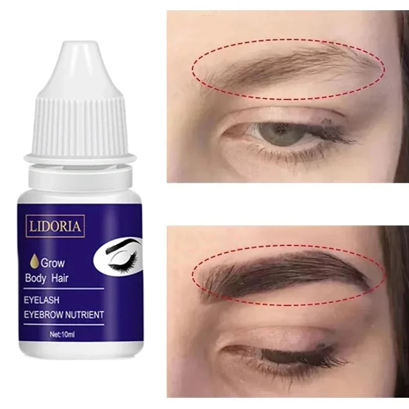 Fast Eyelash Eyebrow Growth Serum Hair Growth Anti Hairs Loss Product Prevent Baldness Fuller Thicker Lengthening Eyebrow Makeup
