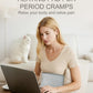Electric Heating Pad for Period Cramps & Back Pain Relief, Portable Heat Pad with 10 Settings, ETL Certified