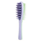 Long Handle Double-Sided Scalp Massager Hair Brush - Dual-Sided Silicone Bristles & Scalp Massager, Wet/Dry Use for Normal Hair
