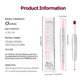 Matte Lip Liner Lipstick 2 In 1 Pen Long Wearing Non Transfer Sexy Red Rotating Double Headed Makeup Cosmetics