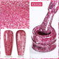 BORN PRETTY 10ml Sparkling Glitter Reflective Gel Nail Polish Sparkly Holo Shiny Pink Silver Black Gel Nail Art Salon Varnish