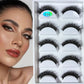 NEW 5 Pairs 3D Y08 Natural Mink False Eyelashes Fluffy Style Makeup Eyelash Fake Eye Lashes Faux Cilios Make Up Beauty Tools