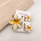 3/6 Pcs Alloy Flower Hair Claw Clips for Women Beach Holiday Hair Claw Stylish Shopping Headwear Female Hair Accessory