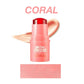 3-in-1 Milk Jelly Tint Facial Blusher Wand Moisturized Long Lasting Matte Rouge Cheek Contour Lipstick Sticker Beauty Makeup