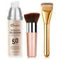 Color Changing Liquid Foundation,Waterproof Concealer,Full Coverage Moisturizing Oil-Control Whitening Cosmetics Lasting Makeup