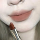 6Ccolors Matte Lipstick Crayon Milky Tea Purple Lip Tint Velvet Sexy Dark Red Lipstick Pen Non-stick Cup Lasting Brighten Makeup