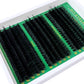 DIY Faux Mink Eyelashes 60D80D100D200D300D Fluffy Individual Lash Extensions, 5D Effect 0.07mm Curled Dramatic Lashes 10-16mmMix