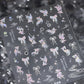 Magical Blow Bubbles Goldfish Bunny Rabbit Cat Kitten Shape Shiny Dreamy Bubbles 5D Nail Art Decorations Sticker Manicure Decal