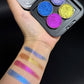 Single Chameleon Eyeshadow Matte Powder Metallic Highgloss Glitter Shimmer Longlasting Combined by Self Gift Disk