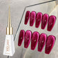 15ml Aurora Mermaid Sparkly Gel Nail Polish Glitter Iridescence Soak Off UV Gel Semi-permanent Varnish  DIY Manicure Gel Polish