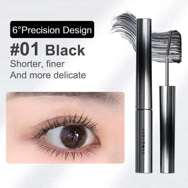 Judydoll Steel Mascara Lengthening Curling Thick Longlasting Waterproof Sweatproof Silk Fiber Eyelash Extensions