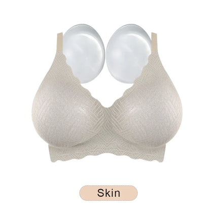 LERVANLA Artificial Silicone Breasts Forms Pads Fake Boobs Chest Women's Silicone Underwear Eexy Breast Padded Bra Becomes Big
