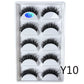 NEW 5 Pairs 3D Y08 Natural Mink False Eyelashes Fluffy Style Makeup Eyelash Fake Eye Lashes Faux Cilios Make Up Beauty Tools