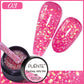 PUENTE Pearl Color Builder Nail Gel Polish Hema Free Shell Thread Glitter Nail Extension Semi-Permanent Construction Gel Varnish