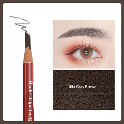 Precision Hard Core Eyebrow Pencil - Creates Natural Wild Brows with Microblading Effect, Waterproof and Long Wearing