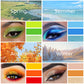 72 Colors Glitter Eyeshadow Palette Matte Waterproof Long Lasting Pressed Powder Cosmetics Kit Fashion Women Eye MakeUp Pallet