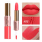 2 In 1 Matte Liquid Lipstick Long Lasting Color Moisturizing Waterproof Non Stick Cup