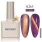 MAYCHAO 10ml Cat Magnetic Gel Nail Polish Cat Eye Glitter Effect Semi Permanent Soak Off UV Gel Varnish Manicure For Nail Art