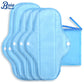 5pcs S/M Size Reusable Sanitary Pads Heavy Polar Fleece Towel Washable Panty Liner Mama Menstrual Pad with 1pc Wet Bag