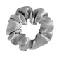 100% Pure Mulberry Silk Large Scrunchies Elastics Bands Hair Ties Gum Ropes Ponytail Holders Hair Accessories for Women Girls
