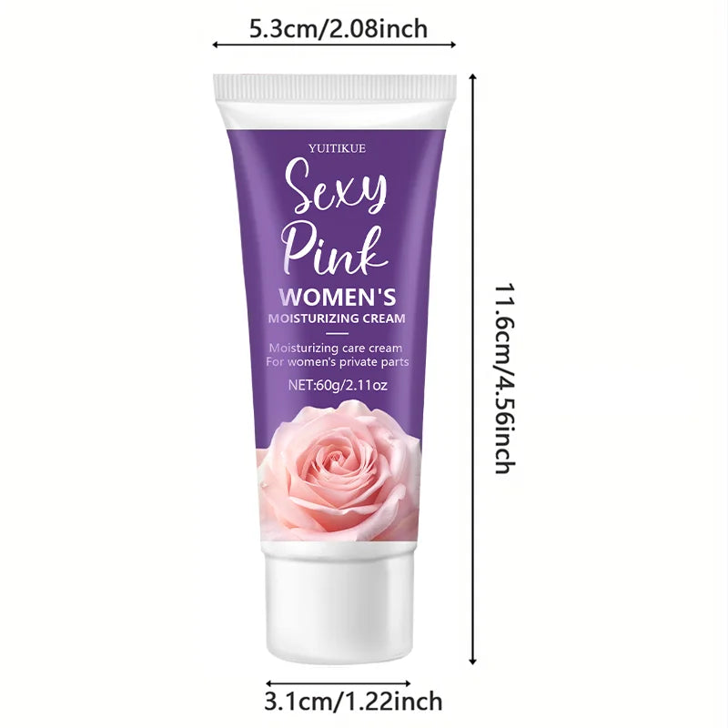 60g Female Intimate Cream - Moisturizing and deodorizing, smooth application, women's happiness and health, high-end beauty, sel