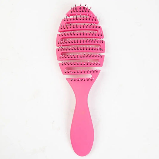 4 Colors Detangling Hair Brush Flexible Vented Curly Hairdressing Hair Brushes Salon Hairdressing Accessories