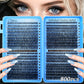 800Pcs Individual Cluster Lashes D Curl 30D 40D 50D 60D Mixed 8-16mm DIY Lash Extensions Wispy Volume False Eyelashes
