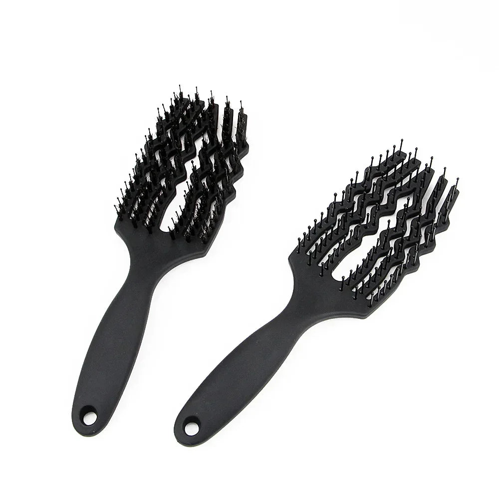 Hair Brush  Hair Comb Detangling Hair Brush Detangle Lice Massage Comb Women Tangle Hairdressing Salon  HairBrush Barber