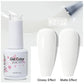 Clou Beaute Transparent French Gel Polish Translucent Nude Pink Red Jelly Glass Milky White Varnish Rainbow Color Nail Art